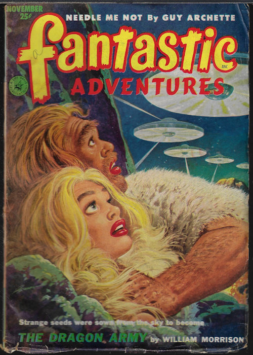 FANTASTIC ADVENTURES (WILLIAM MORRISON; E. LESLIE STEWART; BRYCE WALTON; GUY ARCHETTE; WM. P. MCGIVERN; E. K. JARVIS) - Fantastic Adventures: November, Nov. 1952