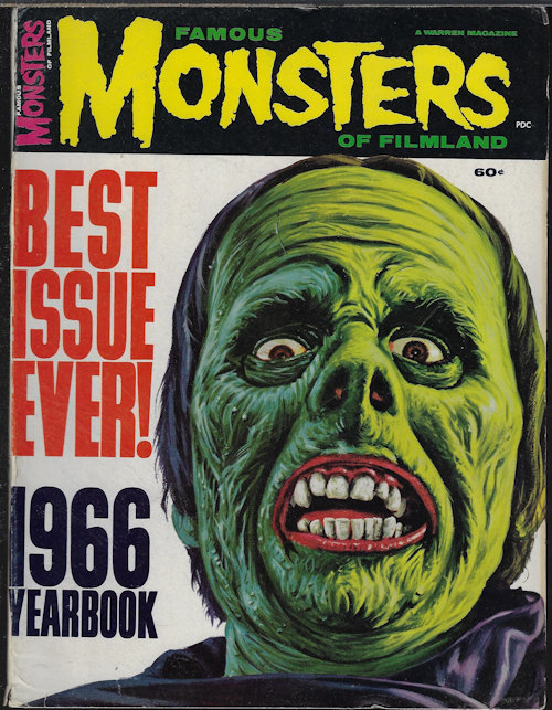FAMOUS MONSTERS OF FILMLAND - Famous Monsters of Filmland 1966 Yearbook