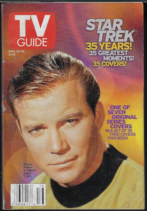 TV GUIDE (STAR TREK) - Tv Guide: April, Apr. 20-26, 2002 (Boston Edition)