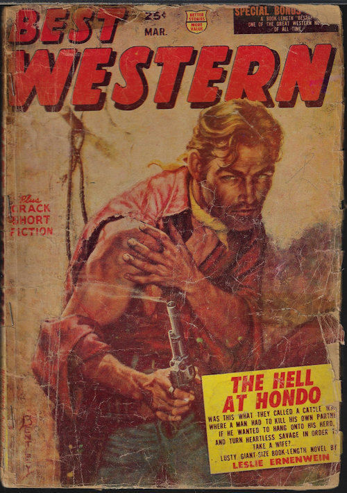 BEST WESTERN (LESLIE ERNENWEIN; PETER DAWSON; GILES A. LUTZ; THEODORE J. ROEMER; WILLIAM VANCE; VERN CARR; ED LA VANWAY) - Best Western: March, Mar. 1955
