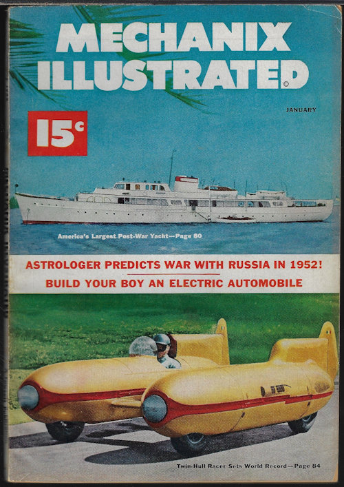 MECHANIX ILLUSTRATED - Mechanix Illustrated: January, Jan. 1952