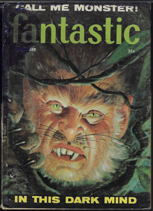 FANTASTIC (G. L. VANDENBERG; PAUL DALLAS; E. K. JARVIS; INEZ MCGOWAN; ROG PHILLIPS; JACK MILTON; ELLERY LANIER) - Fantastic: September, Sept. 1958