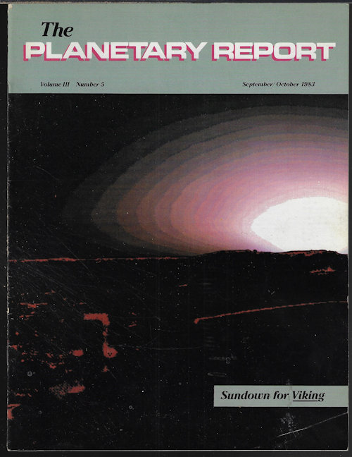 PLANETARY REPORT (CARL SAGAN) - The Planetary Report: September, Sept. / October, Oct. 1983