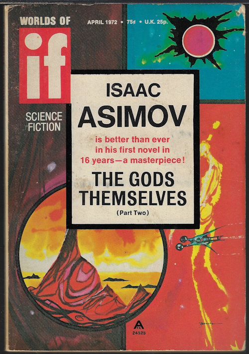 IF (HARRY HARRISON; COLIN KAPP; DAVID MAGIL; DAVID R. BUNCH; ROBERT BLOCH; ISAAC ASIMOV) - If Worlds of Science Fiction: March, Mar. - April, Apr. 1972 (