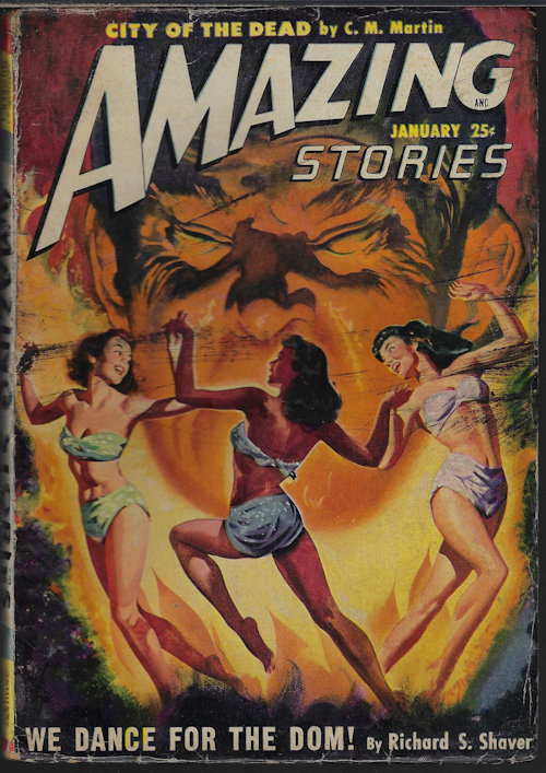 AMAZING (RICHARD S. SHAVER; G. M. MARTIN; CRAIG BROWNING; GUY ARCHETTE; BERKELEY LIVINGSTONE) - Amazing Stories: January, Jan. 1950
