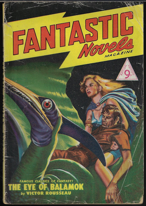 FANTASTIC NOVELS (VICTOR ROUSSEAU; MURRAY LEINSTER; MAX BRAND) - Fantastic Novels: No. 1 (Uk Edition, June 1951)(Corresponds to May 1949 in Usa)