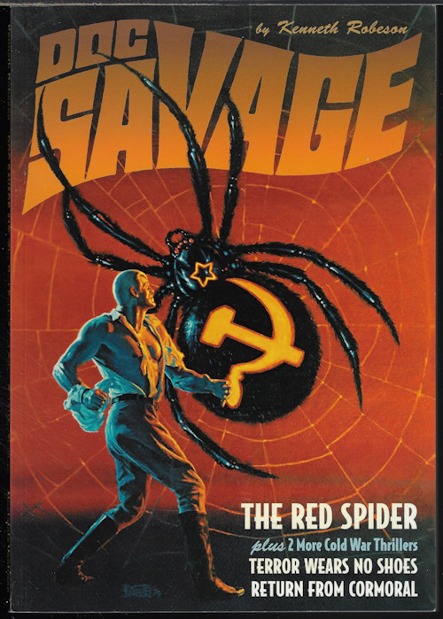 DOC SAVAGE (LESTER DENT WRITING AS KENNETH ROBESON) - Doc Savage #15: The Red Spider, Terror Wears No Shoes, & Return from Cormoral