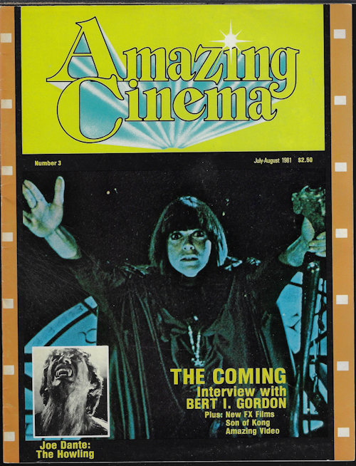 AMAZING CINEMA - Amazing Cinema: Number 3, July - August, Aug. 1981
