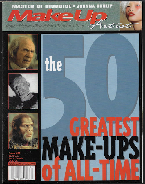 MAKE UP ARTIST - Make Up Artist: #39, October, Oct. / November, Nov. 2002