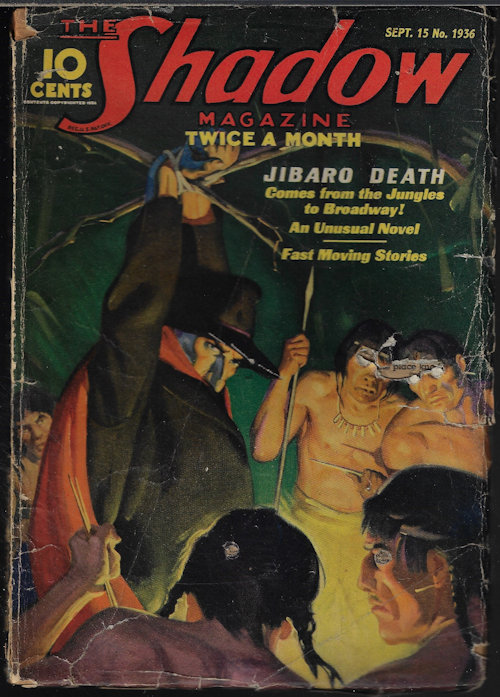 SHADOW (MAXWELL GRANT; DEAN CALLAHAN; ROSEWELL CROWN; HENRY LYSING; JOHN L. CHAMBLISS) - The Shadow: March, Mar. 15, 1936 (