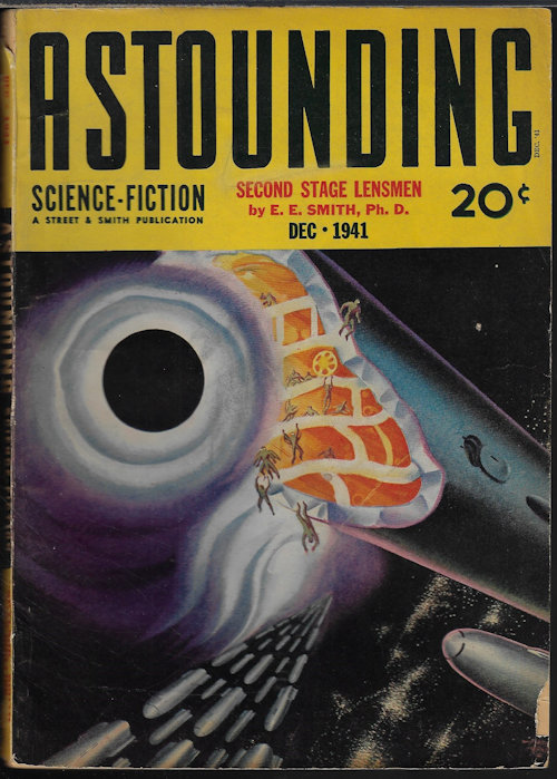 ASTOUNDING (E. E. SMITH, PH.D.; VIC PHILLIPS; COLIN KEITH - AKA MALCOLM JAMESON; MALCOLM JAMESON; ROBERT ARTHUR; WEBSTER CRAIG - AKA ERIC FRANK RUSSELL; WILLY LEY; R. S. RICHARDSON) - Astounding Science Fiction: December, Dec. 1941 (
