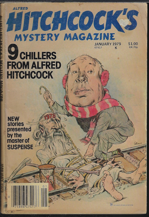ALFRED HITCHCOCK MYSTERY (FREDERICK SIMONELLI; SEIKU LEGRU; MARION M. MARKHAM; EDWARD D. HOCH; BARRY N. MALZBERG; JOAN ALEXANDER; LAWRENCE TREAT; EDWARD WELLEN; JACK RITCHIE) - Alfred Hitchcock Mystery Magazine: January, Jan. 1979