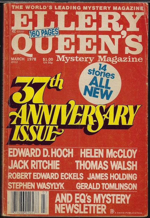 ELLERY QUEEN'S Mystery Magazine: March, Mar. 1978