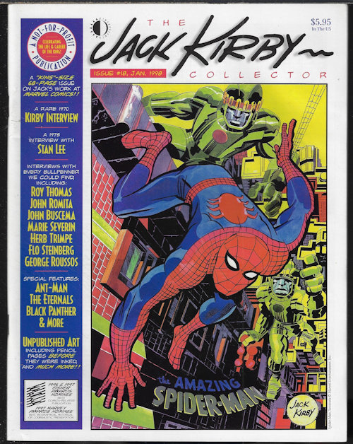 JACK KIRBY COLLECTOR: #18, January, Jan. 1998