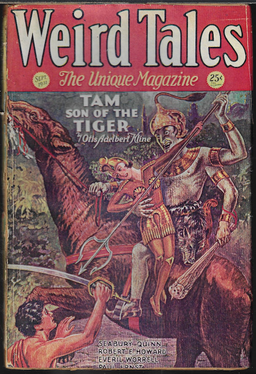 WEIRD TALES: September, Sept. 1931