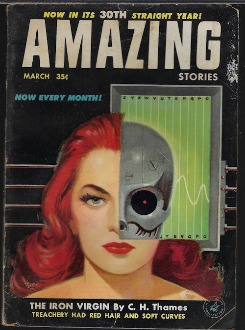 AMAZING Stories: March, Mar. 1956