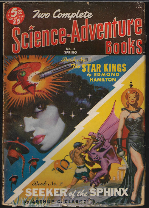 TWO COMPLETE SCIENCE-ADVENTURE BOOKS: Spring 1951 No. 2 (