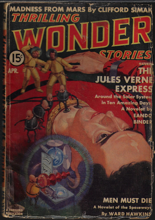 THRILLING WONDER Stories: April, Apr. 1939