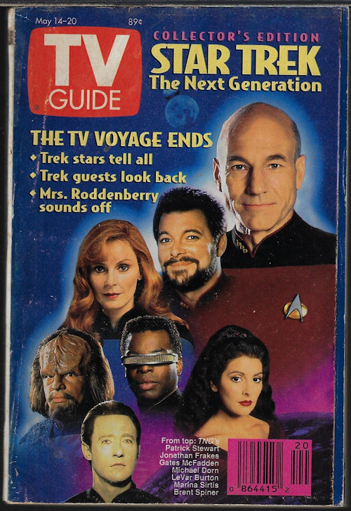 TV GUIDE - Tv Guide: May 14-20, 1994 (Star Trek the Next Generation)