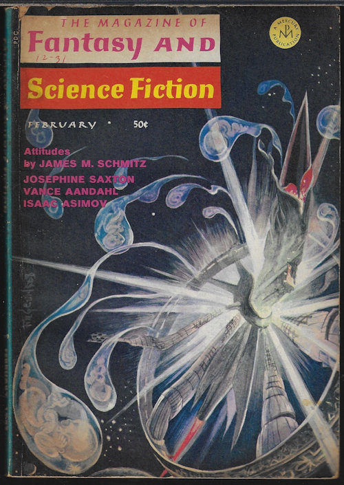 The Magazine of FANTASY AND SCIENCE FICTION (F&SF): February, Feb. 1969