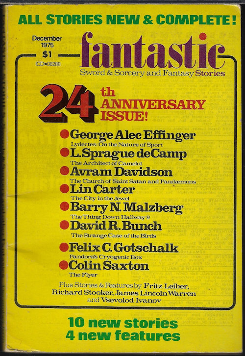 FANTASTIC Stories: December, Dec. 1975 (