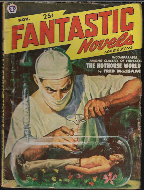 FANTASTIC NOVELS (FRED MACISAAC; HARRY WALTON) - Fantastic Novels: November, Nov. 1950 ( 