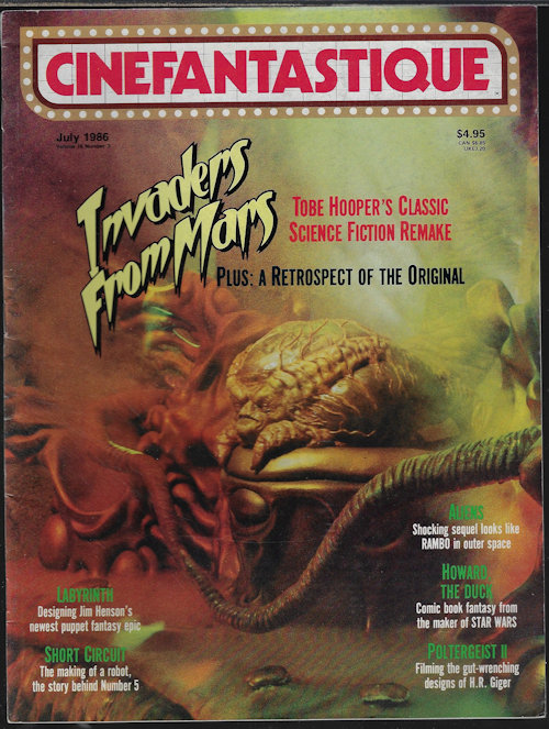 CINEFANTASTIQUE - Cinefantastique: July 1986 (