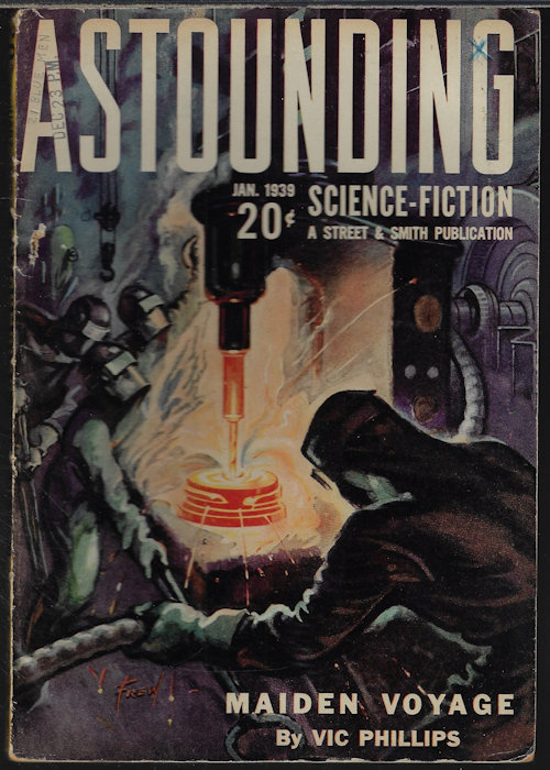 ASTOUNDING Science Fiction: January, Jan. 1939