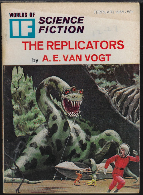 IF (A. E. VAN VOGT; E. CLAYTON MCCARTY; C. C. MACAPP; RON GOULART; BASIL WELLS; J. L. FRYE; JACK WILLIAMSON & FREDERIK POHL) - If Worlds of Science Fiction: February, Feb. 1965 (