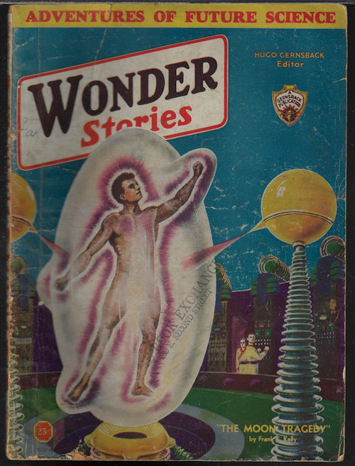 WONDER (EDWARD H. HINTON; JOHN BEYNON HARRIS - AKA JOHN WYNDHAM; FRANK K. KELLY; HENRY E. LEMKE; EUGENE THEBAULT) - Wonder Stories: October, Oct. 1933 (No September Issue)