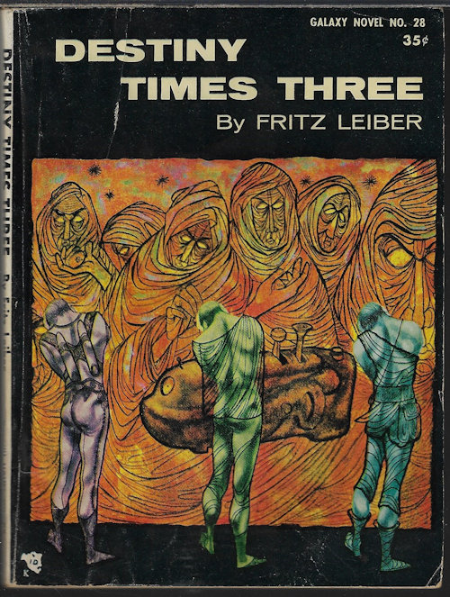 DESTINY TIMES THREE; Galaxy Science Fiction Novel # 28
