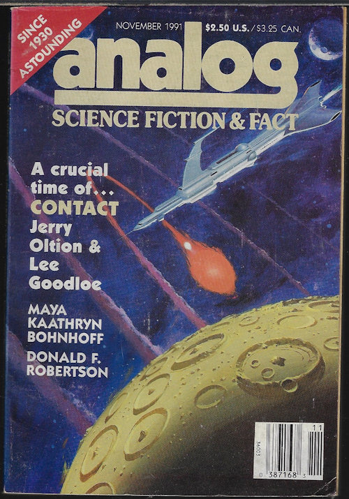 ANALOG Science Fiction/ Science Fact: November, Nov. 1991