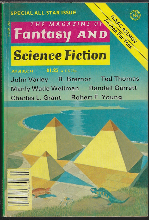 The Magazine of FANTASY AND SCIENCE FICTION (F&SF): March, Mar. 1978 (