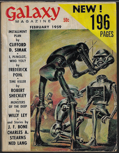 GALAXY Science Fiction: February, Feb. 1959 (