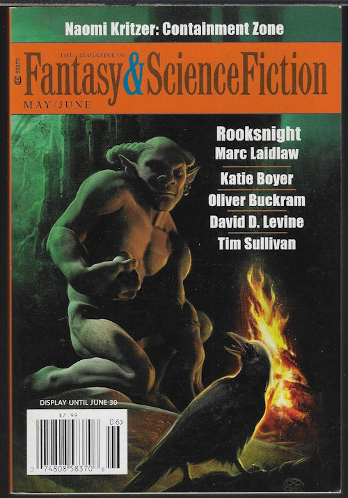 The Magazine of FANTASY AND SCIENCE FICTION (F&SF): May / June 2014