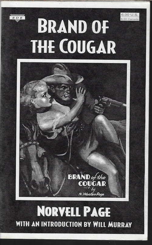 PAGE, NORVELL - Brand of the Cougar