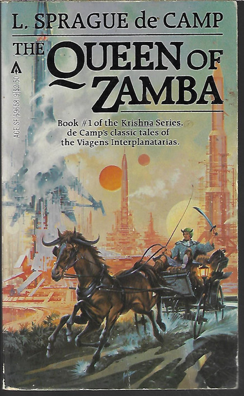 DE CAMP, L. SPRAGUE - The Queen of Zamba; Krishna Book #1