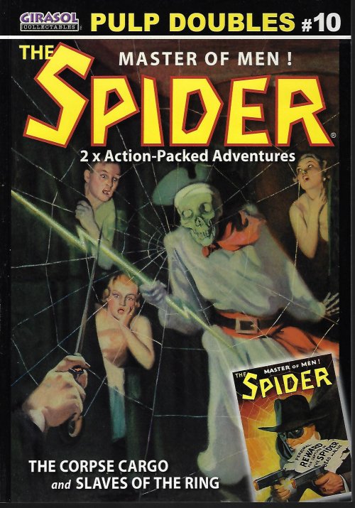 THE SPIDER (GRANT STOCKBRIDGE) - Pulp Doubles #10: The Spider; the Corpse Cargo & Slaves of the Ring