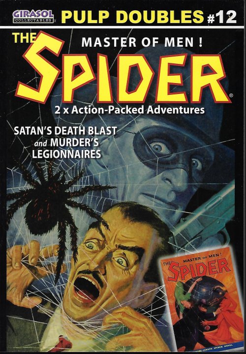 THE SPIDER (GRANT STOCKBRIDGE) - Pulp Doubles #12: The Spider; Satan's Death-Blast and Murder's Legionnaires