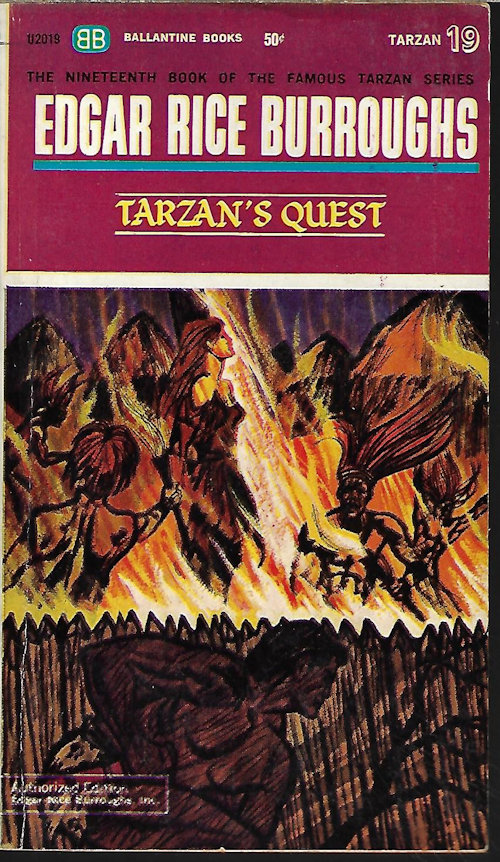 BURROUGHS, EDGAR RICE - Tarzan's Quest (Tarzan #19)
