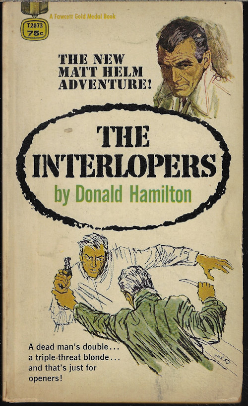 HAMILTON, DONALD - The Interlopers (Matt Helm Series #12)