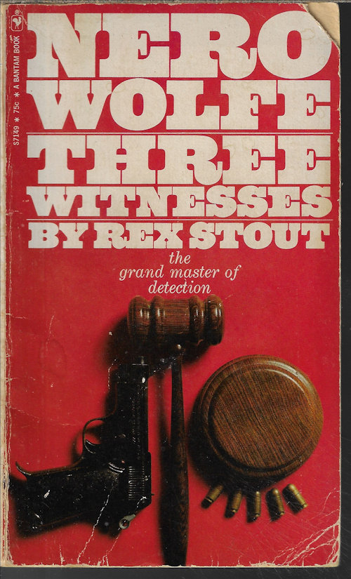 STOUT, REX - Three Witnesses (Nero Wolfe)