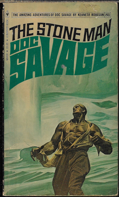 ROBESON, KENNETH - The Stone Man: Doc Savage #81
