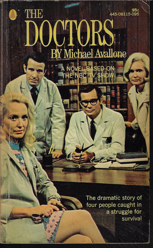 AVALLONE, MICHAEL - The Doctors; a Novel Based on the Nbc-Tv Show
