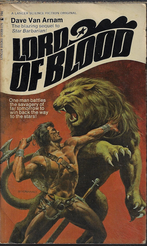 VAN ARNAM, DAVE - Lord of Blood (Sequel to Star Barbarian)