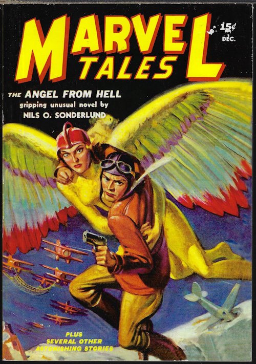 MARVEL TALES (NILS O. SONDERLUND; ALLAN K. ECHOLS; JOHN WALLACE; RAY KING; ARTHUR J. BURKS; BRENT NORTH) - Marvel Tales (Reprint): December, Dec. 1939