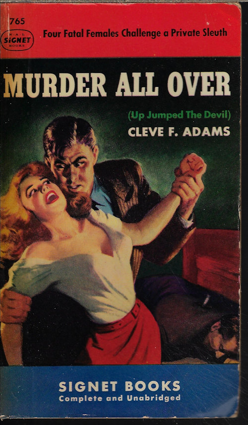ADAMS, CLEVE F. - Murder All over (