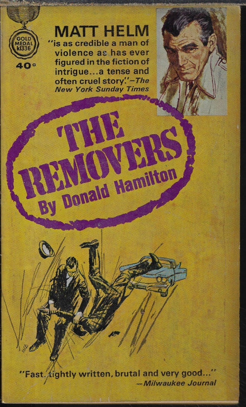 HAMILTON, DONALD - The Removers (Matt Helm Series #3)