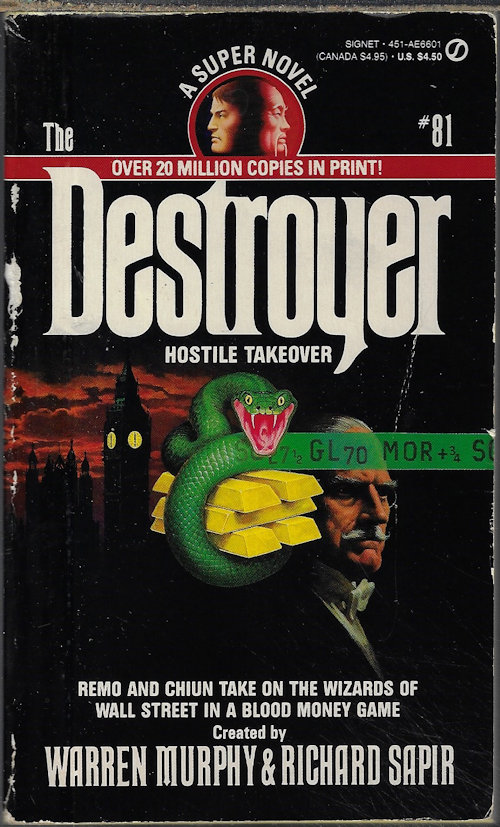 MURPHY, WARREN & SAPIR, RICHARD - Hostile Takeover: The Destroyer No. 81