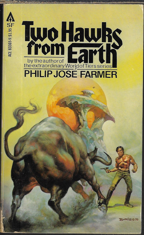 FARMER, PHILIP JOSE - Two Hawks from Earth (Orig, the Gate of Time; Expanded)
